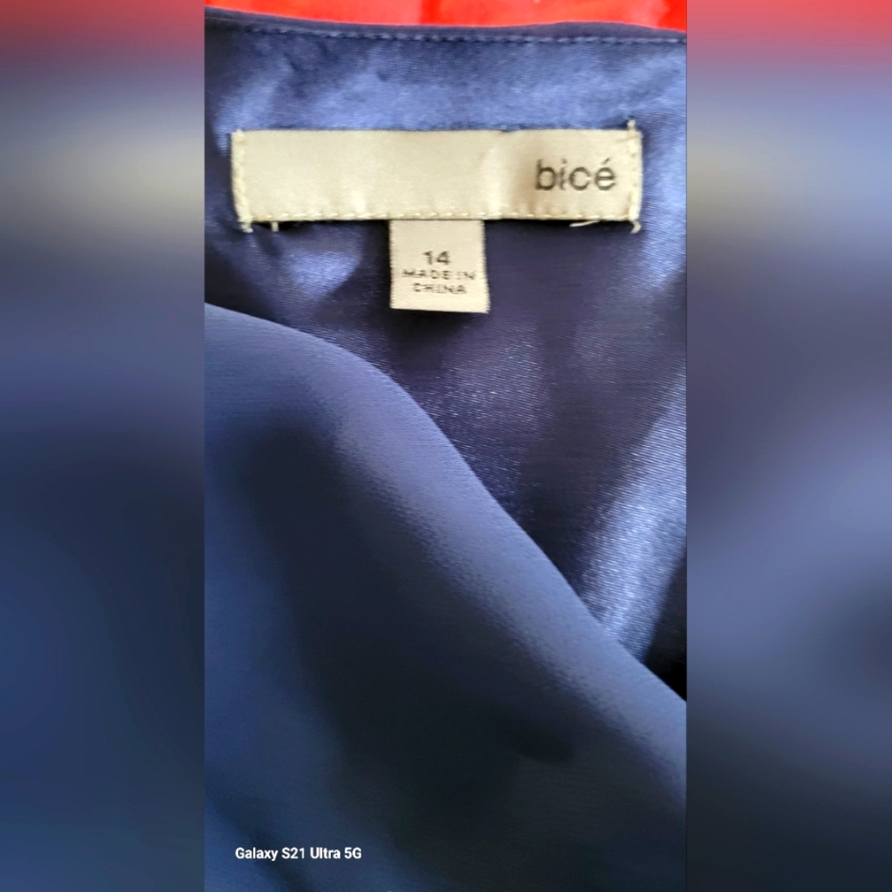 bice dress. Blue. Size 14. See pictures for more details - Picture 4 of 7